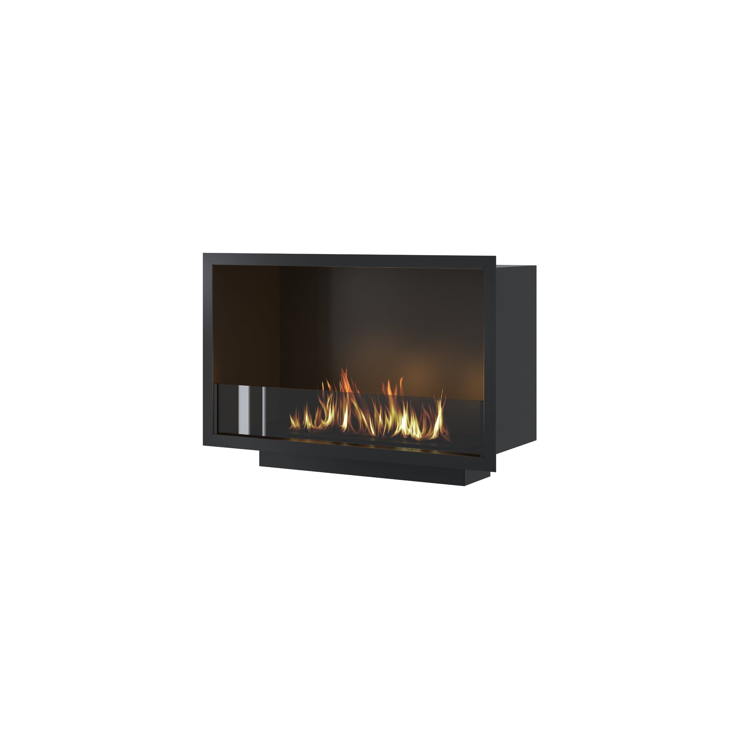 Selected Enkelzijdige Inbouwhaard 80 cm – afbeelding 1