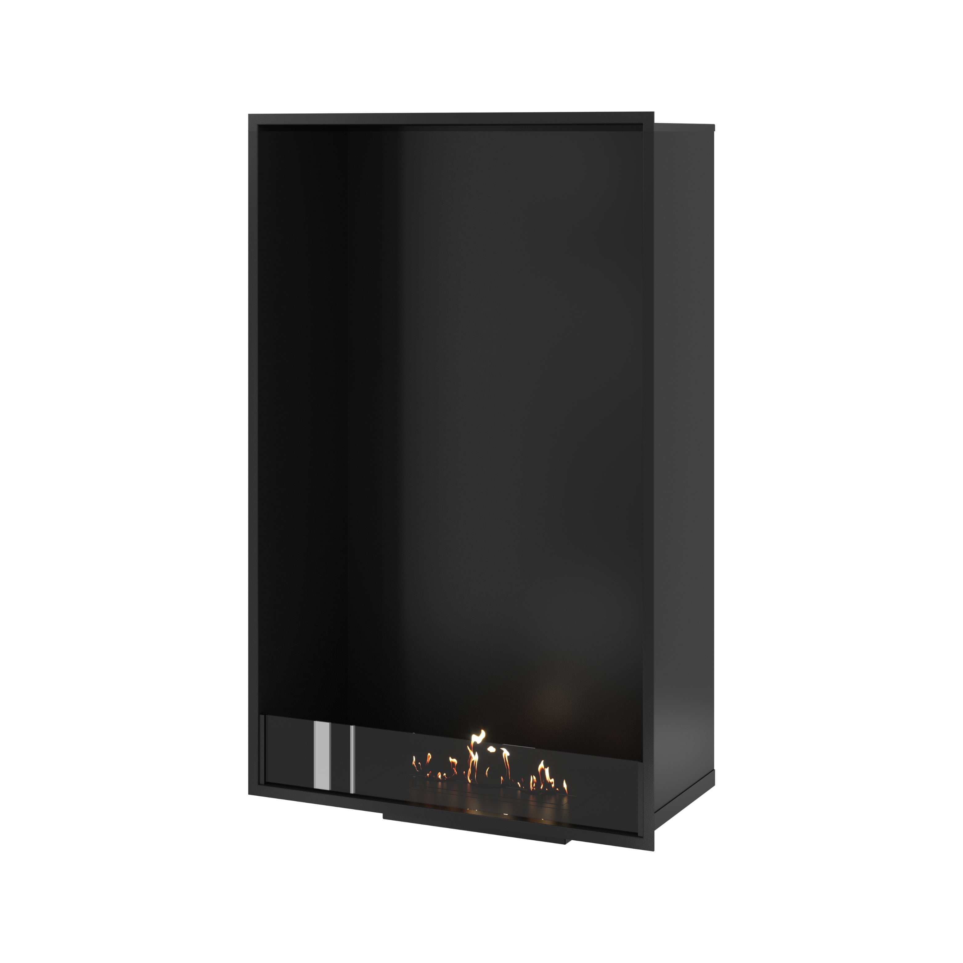 Selected Vertical Enkelzijdige Inbouwhaard 80 x 140 cm