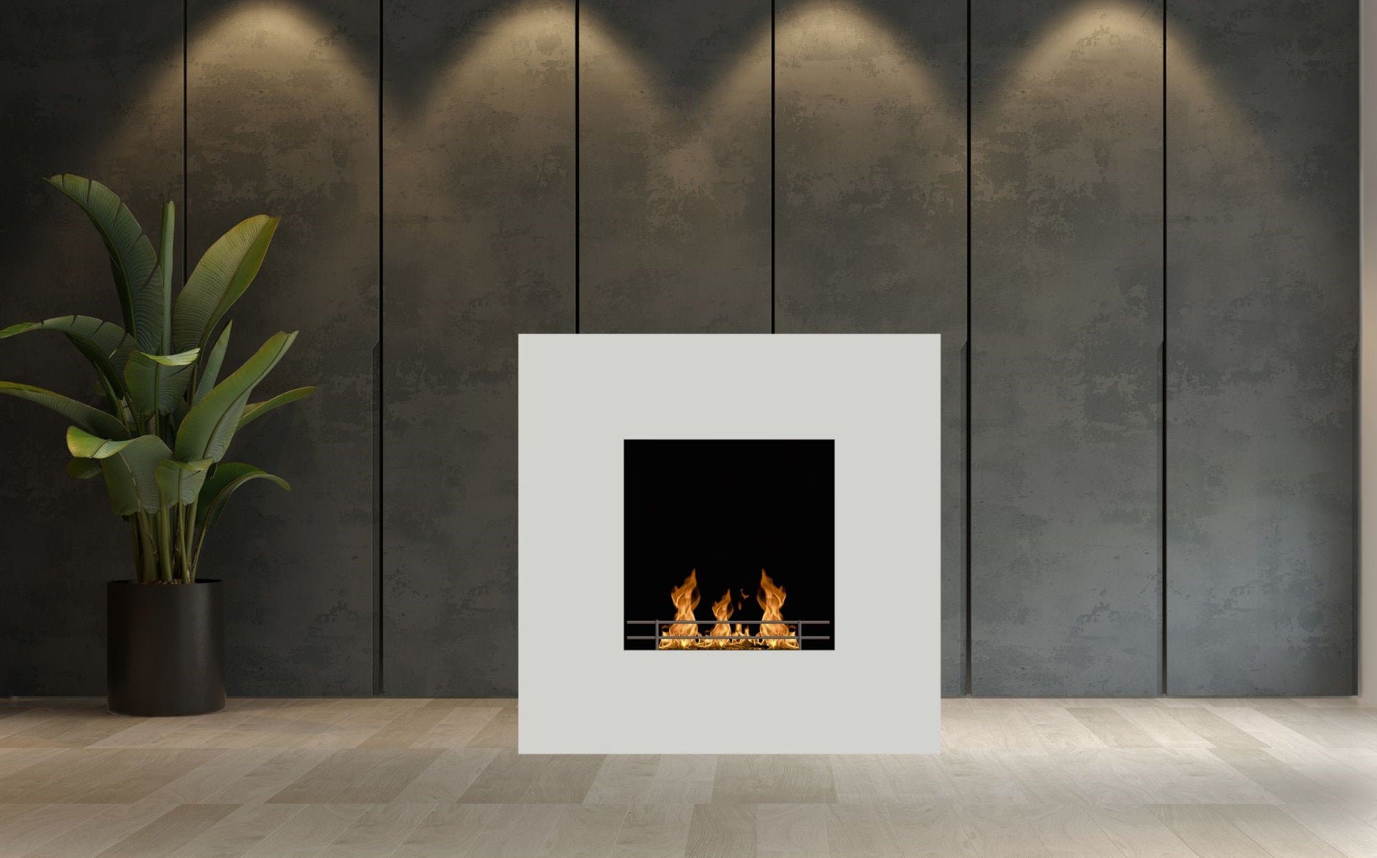 Sena Bio Ethanol Vrijstaand Haard H112 cm – afbeelding 2