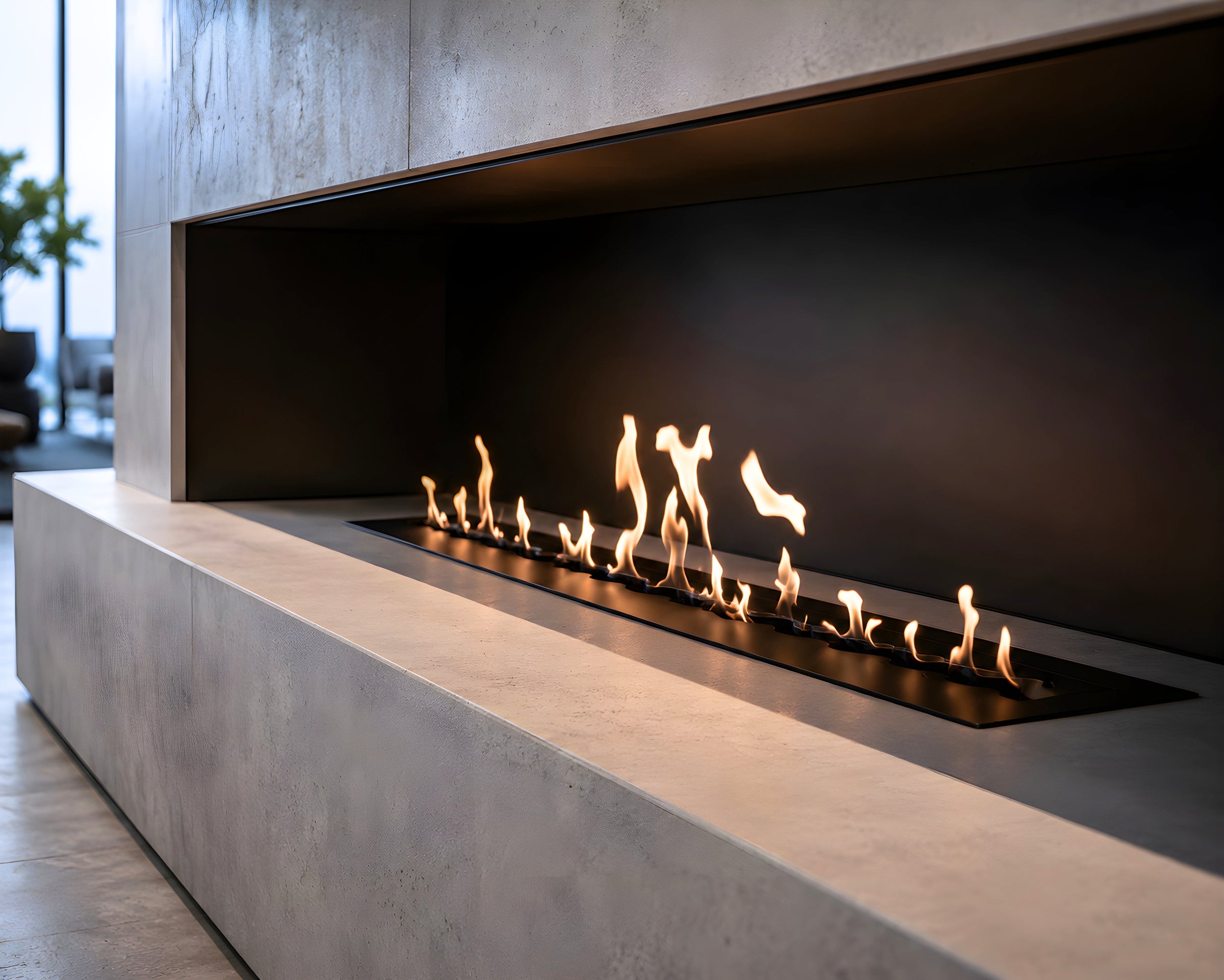 Solo Wave Inbouwbrander 130 cm