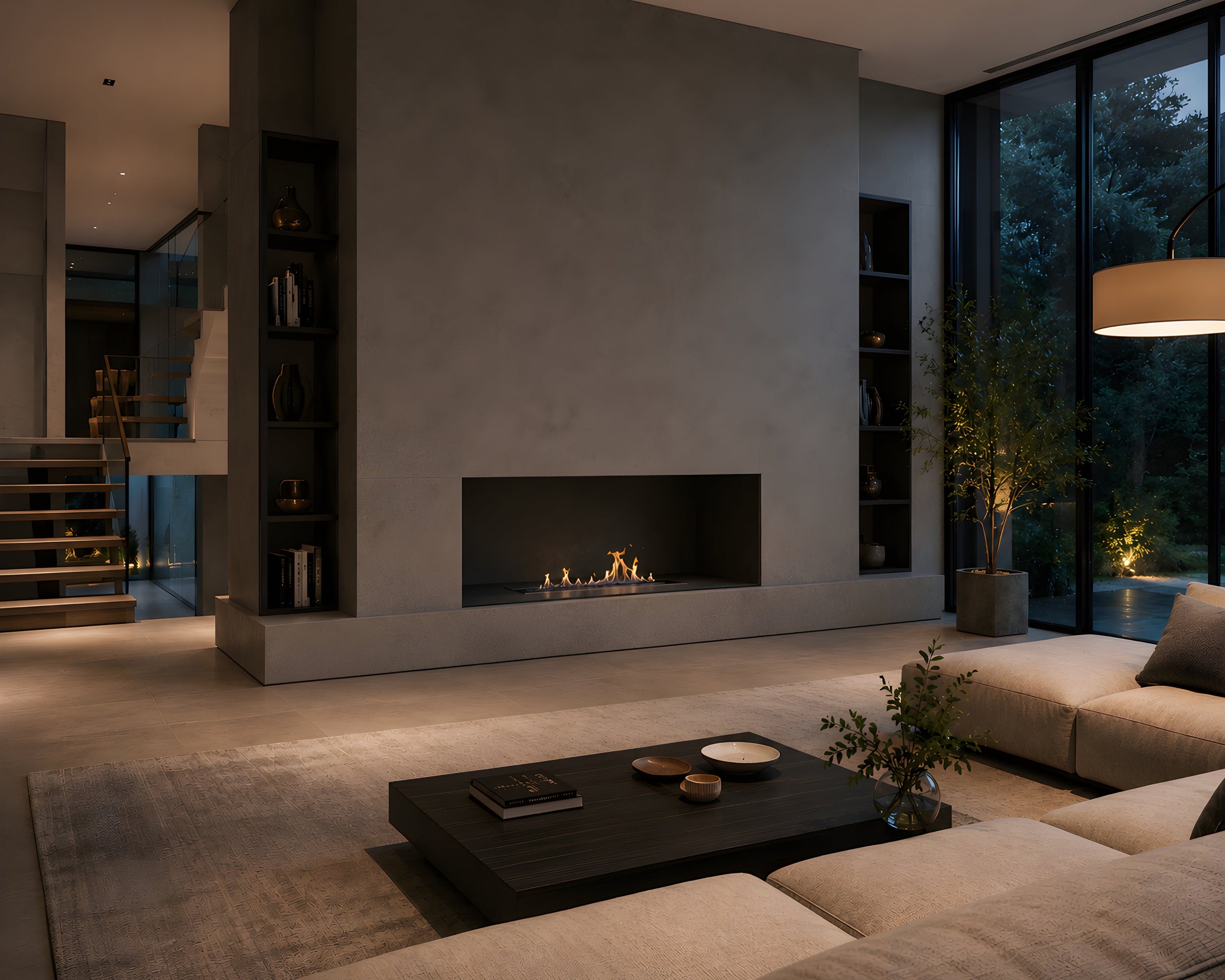 Solo Wave Inbouwbrander RVS 60 cm