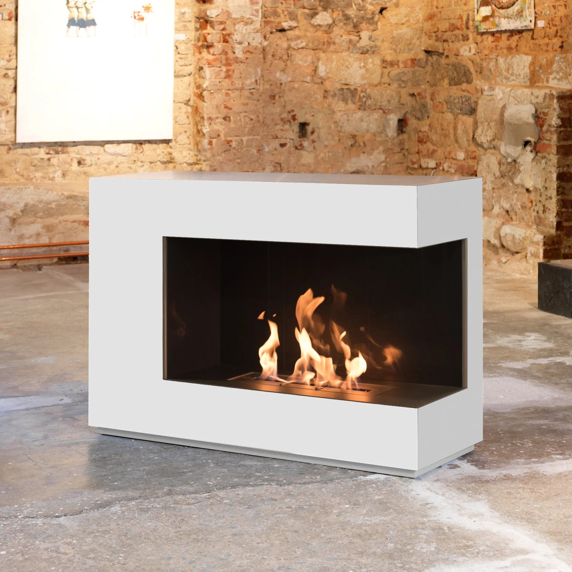 Terra Bio Ethanol Vrijstaand Haard  115 cm – afbeelding 2