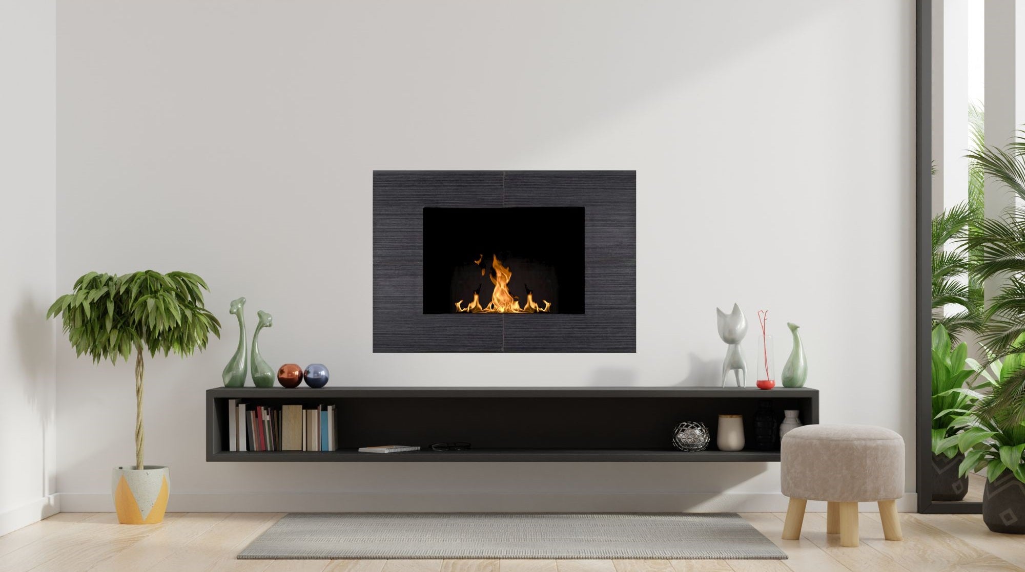 Traka Bio Ethanol Inbouwhaard 88 CM