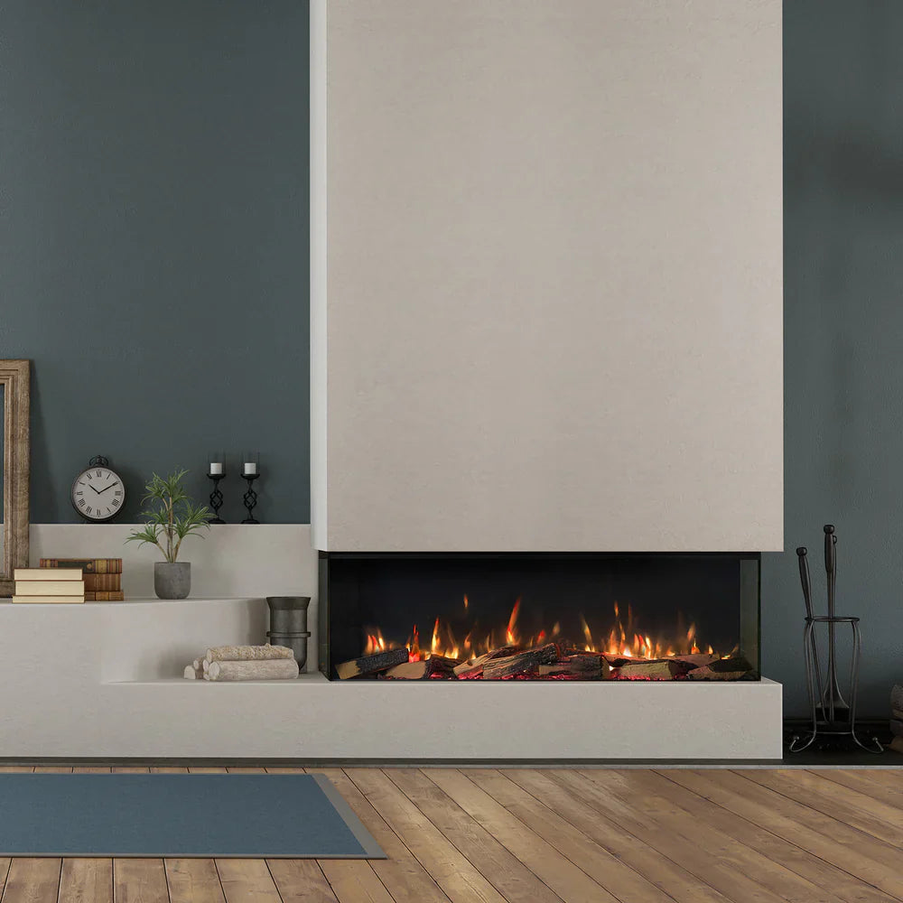 Trimline Solus Elektrische Inbouwhaard Driezijdig 150 cm – afbeelding 3