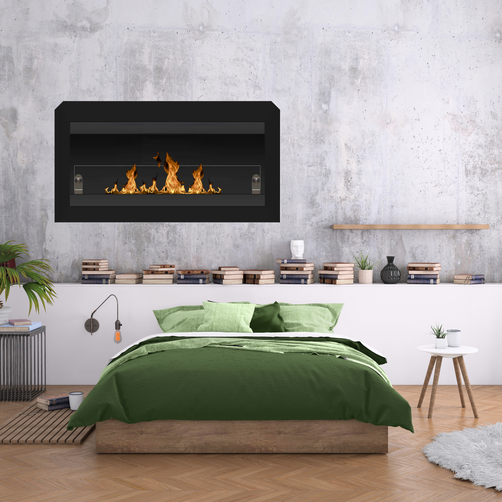 Vila Z Bio Ethanol Wandhaard 80 cm – afbeelding 2