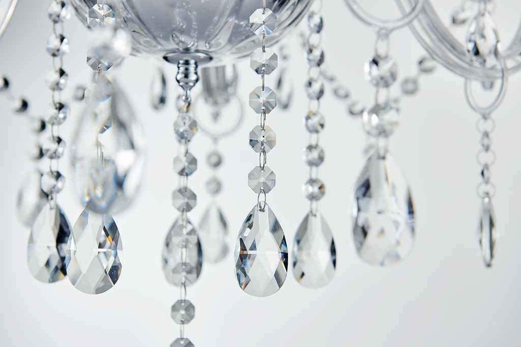 Bell Moderne Kristallen Glazen Kroonluchter